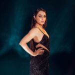 Niyati Fatnani Instagram - STARtle 🌟 Styled by: @praanavsrathod Wearing: @majesticbyjapnah Pc: @nikhil.p.sawant MuH: @celebsmakeupbysejal @makeoverbysejalthakkar . . . . . #startle #morning #blackdress #fashion #thursday #notathrowback #niyatifatnani