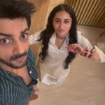 Niyati Fatnani Instagram - Happy birthday bolun ya Congratulations Karan gem…. Waise agar rab ji ne Aditya ji ko Ginni ke liye banaya hai toh Aditya ji ka award bhi Ginni ka hua na😝😅🫣(just kidding) Wishing you a great year. May you get all that your heart desires @karanwahi . . . . #happybirthday #post