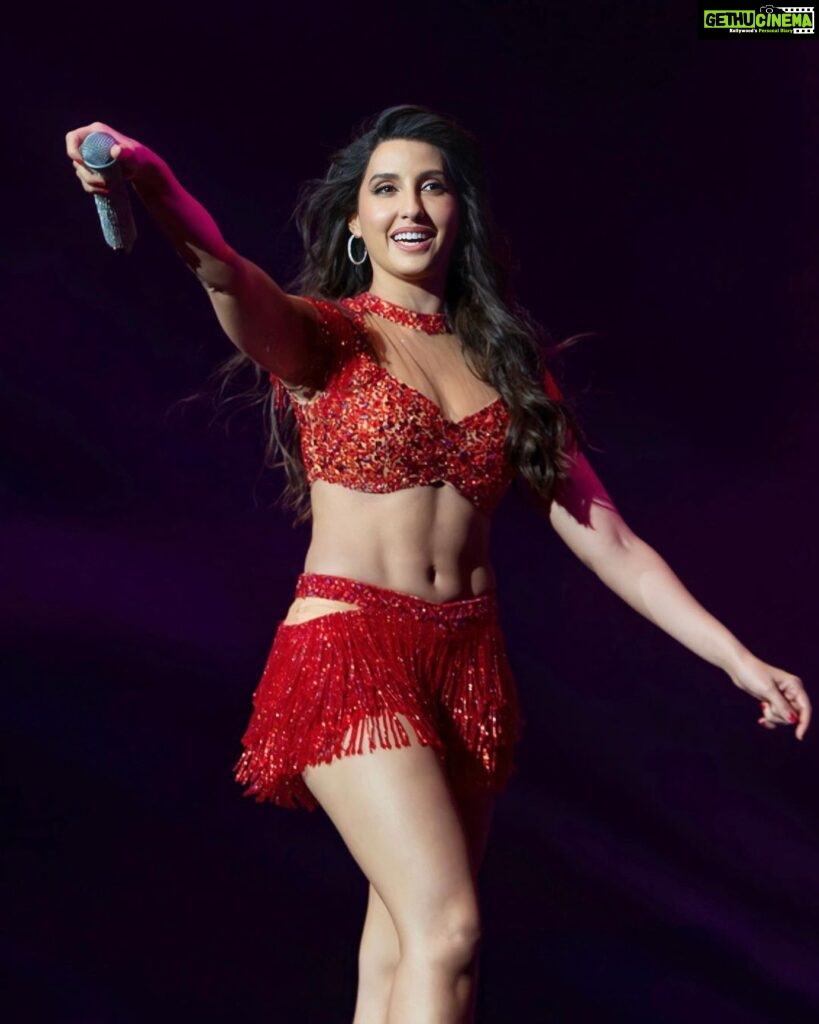 Nora Fatehi Instagram - My love for the stage and my fans.. #grateful ❤️‍🔥🙏🏽🧿 #blessed 📷 @Pixelcollectionsphotography