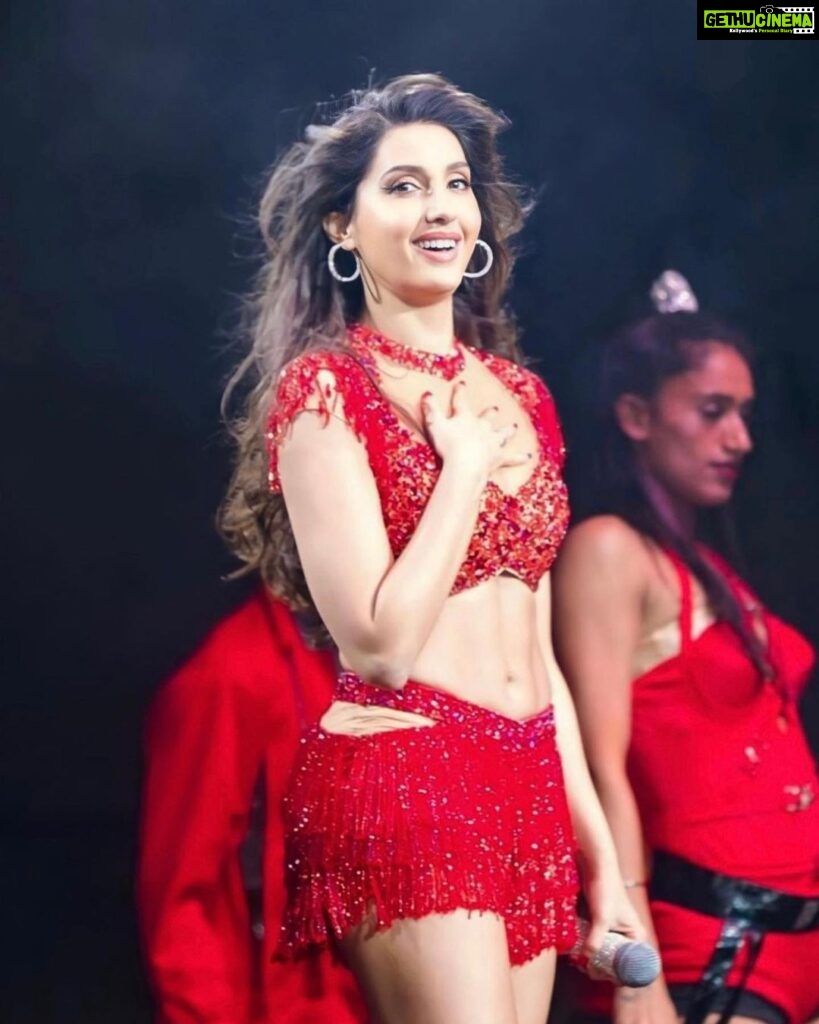 Nora Fatehi Instagram - My love for the stage and my fans.. #grateful ❤️‍🔥🙏🏽🧿 #blessed 📷 @Pixelcollectionsphotography