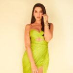Nora Fatehi Instagram - 🍏 @bulgari @aasthasharma @marianna_mukuchyan @tejasnerurkarr