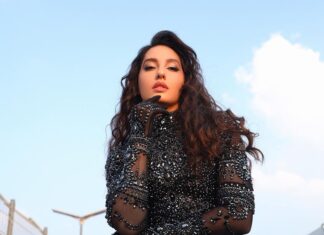 Nora Fatehi Instagram - Fifa closing ceremony 🖤❤️🥹 @michael5inco @aasthasharma @anups_ @marianna_mukuchyan @amitthakur_hair @dirkalexanderphotography @stevenroythomas