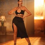 Nora Fatehi Instagram – Are u ready? Tomorrow #Sexyinmydress releases on my youtube channel 🖤
#dancewithnora #SIMD 
📷 @anups_ 
Retouched by @dirkalexanderphotography

Hair makeup @marianna_mukuchyan
Styling @aasthasharma @gehnadholakia