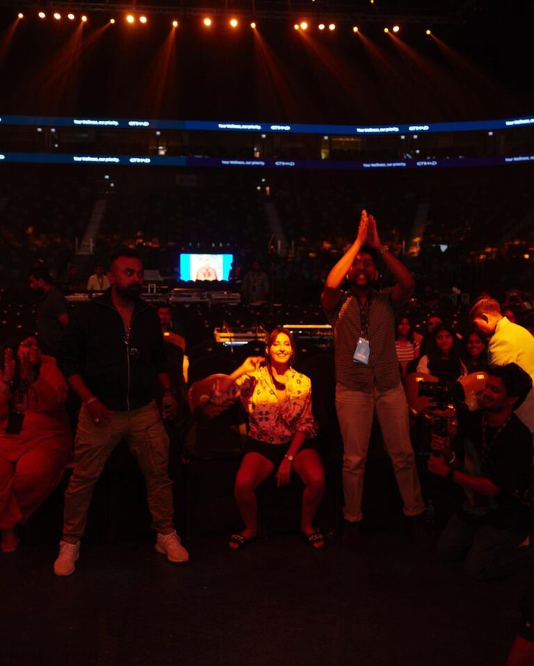 Nora Fatehi Instagram - Its always a vibe at work 😍🤩 #rehearsal #blessed 📷 @dirkalexanderphotography ♥️ @iifa 2023