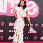 Pallavi Sharda Instagram - They said Iconic Barbie. I said Desi Barbie. #unboxed Thank you Vogue X Barbie; @vogueaustralia @jessicalmontague 👗 @zimmerman, 💎 @tiffanyandco - styled by @harrietcrawf_ord 💆🏽‍♀️ @sophierobertshair Museum of Contemporary Art Australia