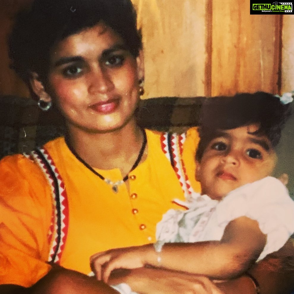 Pallavi Sharda Instagram - The best arms, then and now. Love you mama. #happymothersday