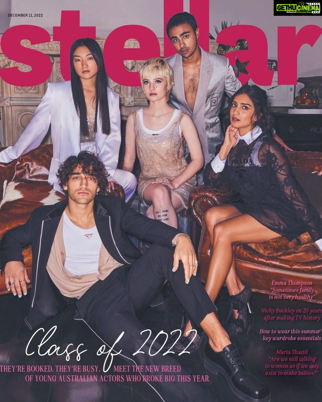 Pallavi Sharda Instagram - Did someone say COVER SHOOT!? So excited to share this space for @stellarmag with my fellow #classof2022 π comrades @thomas.weatherall @michelle.lim.davidson @asheryasbincek @jheuston π₯ Big shout out toβ¦. πΈ: @stevenchee π: @kristyanlow ππ½ββοΈ: @graemecumming.com.au π: @irenetsolakas βοΈ: @siobhan.duck π: @sarrahlemarquand (Grab your copy of the full interview and shoot in The Sunday Telegraph NSW), Sunday Herald Sun (VIC), The Sunday Mail (QLD) and Sunday Mail (SA) today!)