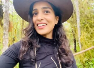 Pallavi Sharda Instagram - Happy belated birthday mama! 9 Scalesia dandelion trees in the Galapagos entered the earth from your green fingers through me 🧡🌳 Galápagos Islands