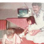 Panchi Bora Instagram - The crawling baby stage precious memories.. mom dad and sis.