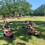 Panchi Bora Instagram – Saturday’s practice was magical! Thanks so much to @panchi_bora and all who came out.

If you missed class, we’ll have one more in the Spring Season at the end of June! Catch Panchi at the @littlerockracquetclub Mondays and  Wednesdays from 11:15-12:15! War Memorial Water Park