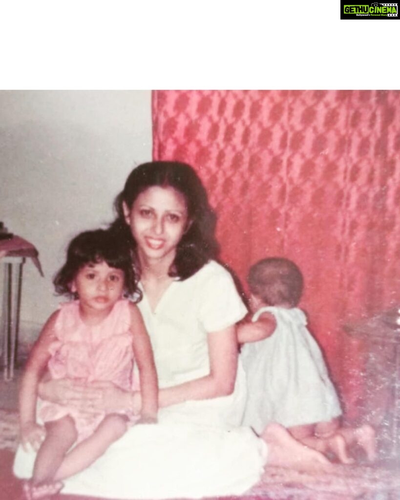 Panchi Bora Instagram - The crawling baby stage precious memories.. mom dad and sis.