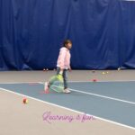 Panchi Bora Instagram – Tennis class 🎾