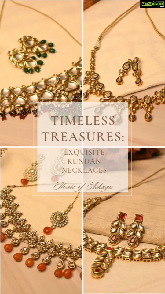 Pankhuri Awasthy Rode Instagram - Embrace the timeless beauty of Kundan craftsmanship with House of Aekaya. Featuring: -MAHA MAHIMA kundan choker -SHOBHA SOBHITA necklace -SAUMYA SANKHYA kundan necklace -LALITAMANI Necklace