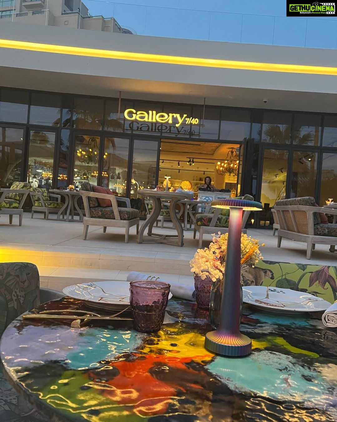 Pooja Bhalekar Instagram - Getting spoilt by delicious Greek cuisines & extravagant vibes at the ultra gorgeous @gallery7.40 … absolutely phenomenal experience.. ✨✨💚 Thankyou @carlodxb for this amazing experience . . . . . . . . . . . . . . . . . . . . . #greek #greekfood #dubai #dubailife #instadubai #poojabhalekar #glam #restaurant #foodgasm #aesthetics #beachrestaurant #mydubai #dubaifashion #instagood #fyp #foodie #love #musttry Gallery 7/40 Dubai