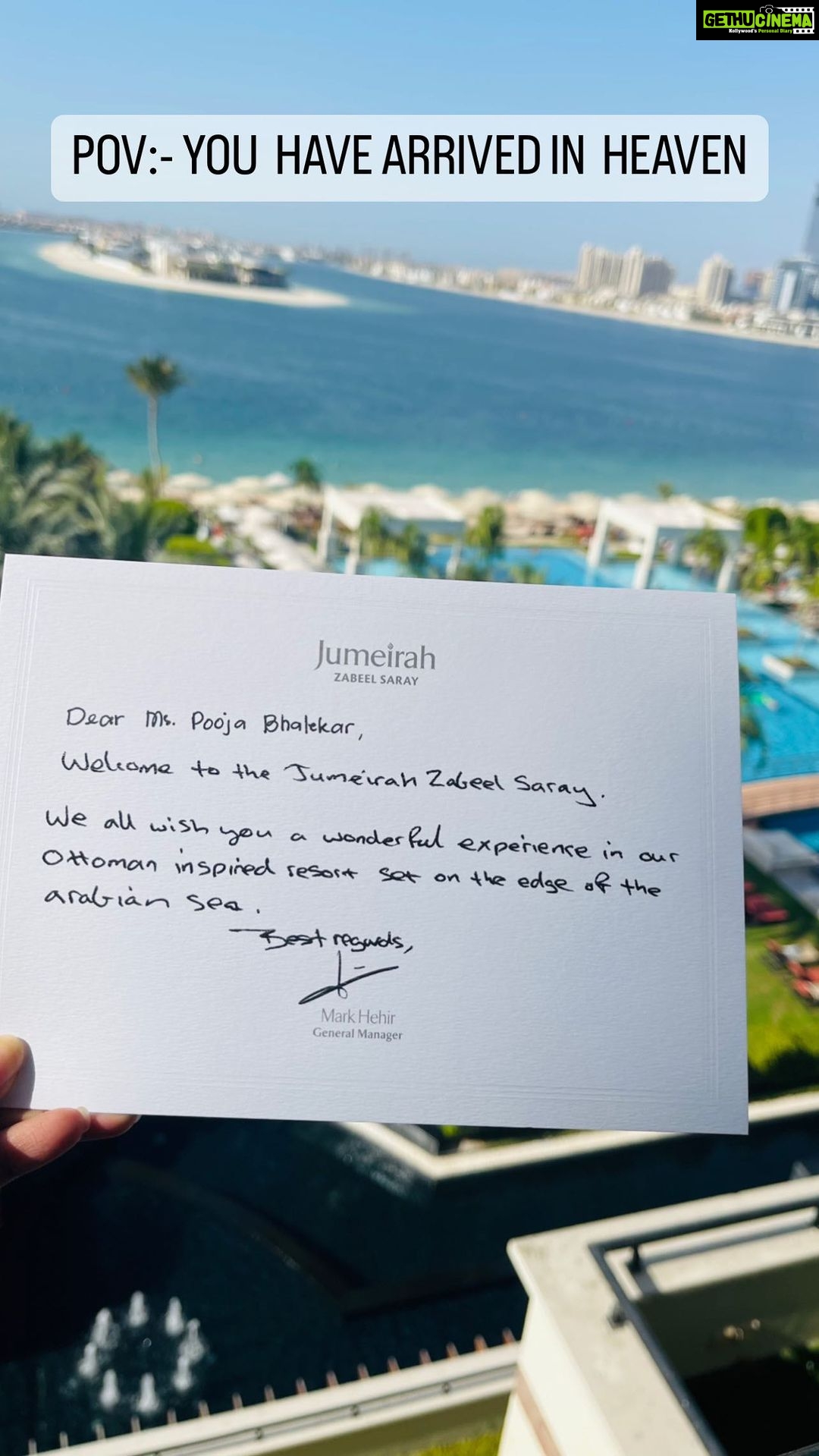 Pooja Bhalekar Instagram - PURE HEAVEN @jumeirahzs ✨🤍 . . . @jumeirahgroup @dubai @visit.dubai . . . . . . . . . . #poojabhalekar #dubai #reelsinstagram #reels #fyp #palmjumeirah #trendingreels #trendingsongs #beautifuldestinations Jumeirah Zabeel Saray, Dubai