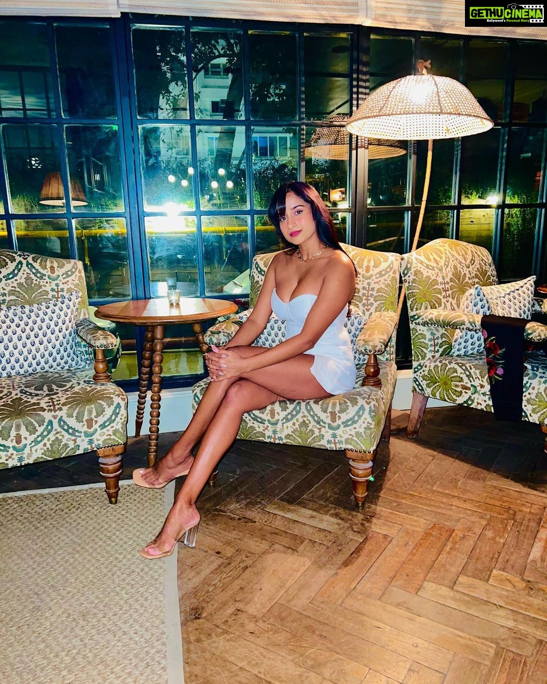 Pooja Bhalekar Instagram - Forgot to post these 🤭🤍 . . . . . . . . . . . . . . . #fyp #fashion #fashionaddict #outfitinspo #dressup #heels #igdaily #explorepage #stylegram #beyou #inspo #ootd #photooftheday #glam #instagood #instagram #sohohouse #sohohousemumbai