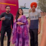 Prabh Grewal Instagram - ਧੀ ਸਰਦਾਰਾਂ ਦੀ ♥️ #prabhgrewal #prabhgrewalofficial #newmovie #2023 #onset🎥🎬
