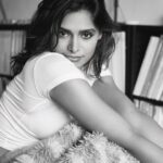 Pranati Rai Prakash Instagram - Let it scare you, but not break you. Captured by @shotbynuno ✨ . . . #bnw #blacknwhite #blackandwhite #bw #blackandwhitephotography #photography #bnwphotography #art #monochrome #blackandwhitephoto #photooftheday #captures #blacknwhitephotography #portrait #black #bnwmood #photo #love #life #ig #instagood #monochromatic #picoftheday #white #bnwphoto #pranatiraiprakash