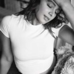 Pranati Rai Prakash Instagram - Let it scare you, but not break you. Captured by @shotbynuno ✨ . . . #bnw #blacknwhite #blackandwhite #bw #blackandwhitephotography #photography #bnwphotography #art #monochrome #blackandwhitephoto #photooftheday #captures #blacknwhitephotography #portrait #black #bnwmood #photo #love #life #ig #instagood #monochromatic #picoftheday #white #bnwphoto #pranatiraiprakash