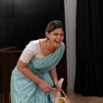 Pranati Rai Prakash Instagram - A few glimpses of my character, Benare Bai! 🫶 Performing today, tomorrow and day after and the coming weekend. #KhaamoshAdaalatJaariHai by #VijayTendulkar. Our play is directed by @ashokpandey187 sir and assisted by @prath.bhat . Pictures shot during one of the rehearsals by @_rahulkaran at @jeffgoldbergstudio ✨ . . . . . . . . #play #theatre #hindi #performance #being #intense #emotional #actor #live #life #mumbai #woman #society #art #literature #reflection #emotions #pranatiraiprakash