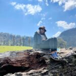 Pranati Rai Prakash Instagram - Living my best life in the hills, meditating and trekking through the day and spending time with nature and localites. More from yesterday! 🪵🤍🐰