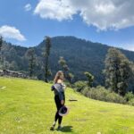 Pranati Rai Prakash Instagram – Living my best life in the hills, meditating and trekking through the day and spending time with nature and localites. More from yesterday! 🪵🤍🐰