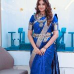 Pujita Ponnada Instagram - There are so many beautiful reasons to be happy ✨ Jewellery @nvrnallamalli Saree @kanchipuramnarayanisilks #pujitaponnada