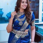 Pujita Ponnada Instagram - At the grand launch of Nallamalli NVR Jewellery store ✨ Jewellery @nvrnallamalli Saree @kanchipuramnarayanisilks #pujitaponnada Vijayawada, India