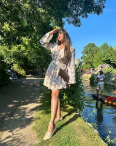 Pujita Ponnada Instagram - Beautiful Canterbury 🏰🌳⛵️ Happy weekend y’all ❤️ #pujitaponnada #exploringuk #canterbury #ukdiaries Canterbury,UK