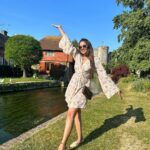 Pujita Ponnada Instagram - Beautiful Canterbury 🏰🌳⛵️ Happy weekend y’all ❤️ #pujitaponnada #exploringuk #canterbury #ukdiaries Canterbury,UK