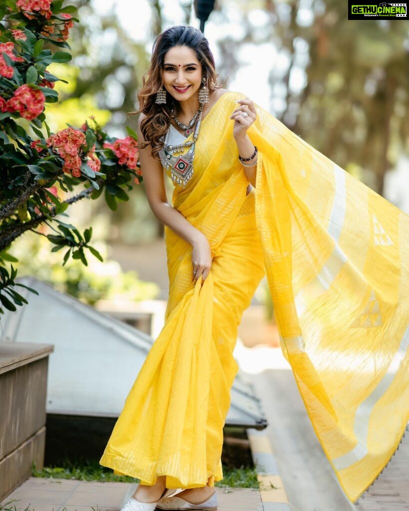 Ragini Dwivedi Instagram - SHIVRATRI special 2023 🫶🏾 Shot by @the_eyecapture Saree by @devnastitchingstudio Jewellery @nainaarora.fashion Makeup and hair @brides_of_mos #raginidwivedi #ragini #shivratri #shiva #traditionalwear #festivals #sareelove #ethnicwear #positivevibes #love #potd #photooftheday #portraitphotography #collaborationindia #collaboration #newyear #newyear2023 #loveyou #fresh #instagood #instalike #instafashion #instamood #instaphoto #trending #trendingnow #viralpost Bangalore, India