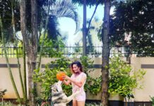 Ragini Dwivedi Instagram - HOLI 💕 ಹೋಳಿ ಹಬ್ಬದ ಶುಭಾಶಯಗಳು The arrival of spring .. end of winter Blossoming of love Meet everyone play Laugh 💕 forget and forgive and repair broken relationships Shot by @raveenarai17 #raginidwivedi #happyholi #holifestival #holihai #newyear #newbeginnings #newpost #positivevibes #happyme #festivalofcolors #colours #smile #laughingcolours #laugh #live #friendship #love #light home sweet home,Bangalore