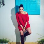 Ragini Dwivedi Instagram - REMINDER : you are loved 🫶🏾 Outfit n style @devnastitchingstudio Shot by @kiran.venkataramanappa Location @shorethangblr Curated @liya__samuel25 #raginidwivedi #ragini #brand #collaboration #photooftheday #photoshoot #portraitphotography #potd #actorslife #actor #influencer #instagram #instalike #instafashion #instamood #instapic #pictures #powerful #reddress #redcarpet #lovenlight #bengaluru Bangalore, India