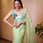 Ragini Dwivedi Instagram – PRAJAVANI FILM AWARDS 2023 
 What a beautiful night of talent and hardwork that was celebrated… such an amazing venue and congratulations to all the winners…. 
Outfit @devnastitchingstudio 
Jewellery n styling @nainaarora.fashion
Shot by @acchu_photography_official 
Edited by @kiran.venkataramanappa 
Makeup n hair by yours truly 🙋‍♀️
Venue @prestigekhodayauditorium 

#raginidwivedi #ragini #awardshow #awardseason #indianwear #ethnic #ethinicwear #actor #influencer #potd #photooftheday #smile😊 #portraitphotography #instagood #instagram #instafashion #instamood #instalike #instaphoto #trending #trendalert #trend #viralpost #positivevibes #bengaluru Bangalore, India