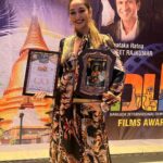 Ragini Dwivedi Instagram - BIFF 2023 💕 Best actor in the 3rd Bangkok international film festival 2023 💃💕 Some decisions in life challenge you cause for risk but what’s life without trying to do the regular without risk and fear 🤓 THE TERRORIST a film so close to my heart has Always made me proud It goes miles now with this award Thankyou @alankar.pandian for having the faith in me and the team @pcshekar_romeo we did something so amazing together #raginidwivedi #ragini #instagram Holiday Inn Bangkok Silom