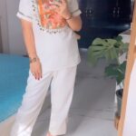 Ragini Nandwani Instagram - Wearing @yellowsapphire79 Summer Slayer #newcollection #clothingbrand #luxury #comfort #celebrity #whiteoutfit #cool #hotonbeauty #instafashion #instalike #mollywood #actress #entrepreneur #workmode