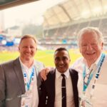 Rahul Bose Instagram - Always a pleasure to meet @worldrugby Chairman, Sir Bill Beaumont and @worldrugby CEO Alan Gilpin. Here on the sidelines of rhe @hksevens . @rugbyindia