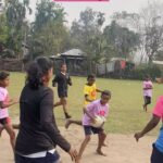 Rahul Bose Instagram - What greater pleasure can there be than to have a ball in your hand, blue skies above and children playing rugby with unalloyed glee. Playing with the kids (children of tea garden labourers) who are part of the @khelorugby program in the Saraswati Tea Estate in #Jalpaiguri district, West Bengal. @rugbyindia