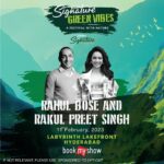 Rahul Bose Instagram - Join me at Signature Green Vibes where I'll be leading a masterclass on simple acts to do good for nature. But there's more! Get ready for some incredible music, authentic locally-sourced food and green activities. I will see you at Signature Green Vibes on 11th Feb, 2023 at The Labyrinth Lakefront, Gandipet. @swordfish_live @rakulpreet. @signatureexperiencesoffical #signaturegreenvibes #green #music #travel #telangana #hyderabad #nature #ad #paid
