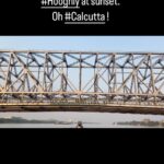Rahul Bose Instagram - Rivers and their rhythms. Had a beautiful boat ride down the Hooghly this evening at sunset. Civilisations start to form around rivers. Our guide took us through how Calcutta grew around the Hooghly. Memorable. @anubose189 @alyaimsorry