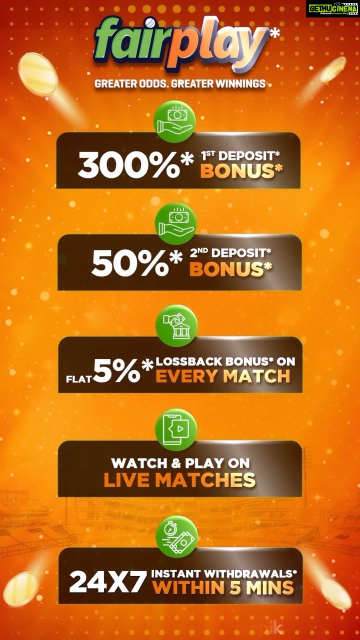 Reyhna Malhotra Instagram - Use Affiliate Code REYHANA300 to get a 300% first and 50% second deposit bonus. IPL fever is at its peak, so gear up to place your bets only with FairPlay, India’s best sports betting exchange. 🏆🏏 Earn big by backing your favorite teams and players. Plus, get an exclusive 5% loss-back bonus on every IPL match. 💰🤑 Don’t miss out on the action and make smart bets with FairPlay. 😎 Instant Account Creation with a few clicks! 🤑300% 1st Deposit Bonus & 50% 2nd deposit bonus with FREE GOLD loyalty status - up to 9% Recharge/Redeposit Bonus lifelong! 💰5% lossback bonus on every IPL match. 😍 Best Loyalty Plan – Up to 10% Loyalty bonus. 🤝 15% referral bonus across FairPlay & Turnover Bonus as well! 👌 Best Odds in the market. Greater Odds = Greater Winnings! 🕒 24/7 Free Instant Withdrawals ⚡Fastest Settlements within 5mins Register today, win everyday 🏆 #IPL2023withFairPlay #IPL2023 #IPL #Cricket #T20 #T20cricket #FairPlay #Cricketbetting #Betting #Cricketlovers #Betandwin #IPL2023Live #IPL2023Season #IPL2023Matches #CricketBettingTips #CricketBetWinRepeat #BetOnCricket #Bettingtips #cricketlivebetting #cricketbettingonline #onlinecricketbetting
