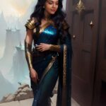 Riythvika Instagram - 👑🗡️🤎 @dusky_queen_riythvika