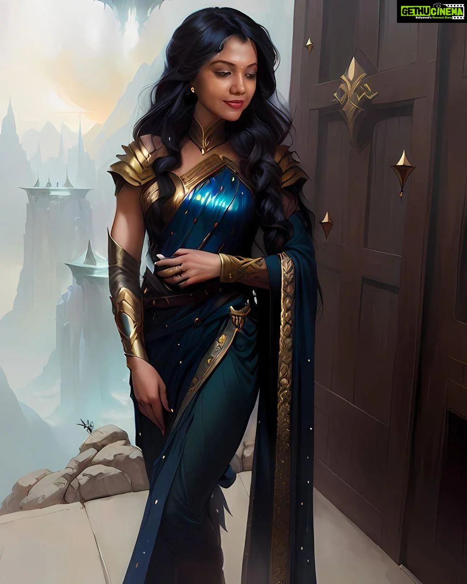 Riythvika Instagram - 👑🗡️🤎 @dusky_queen_riythvika