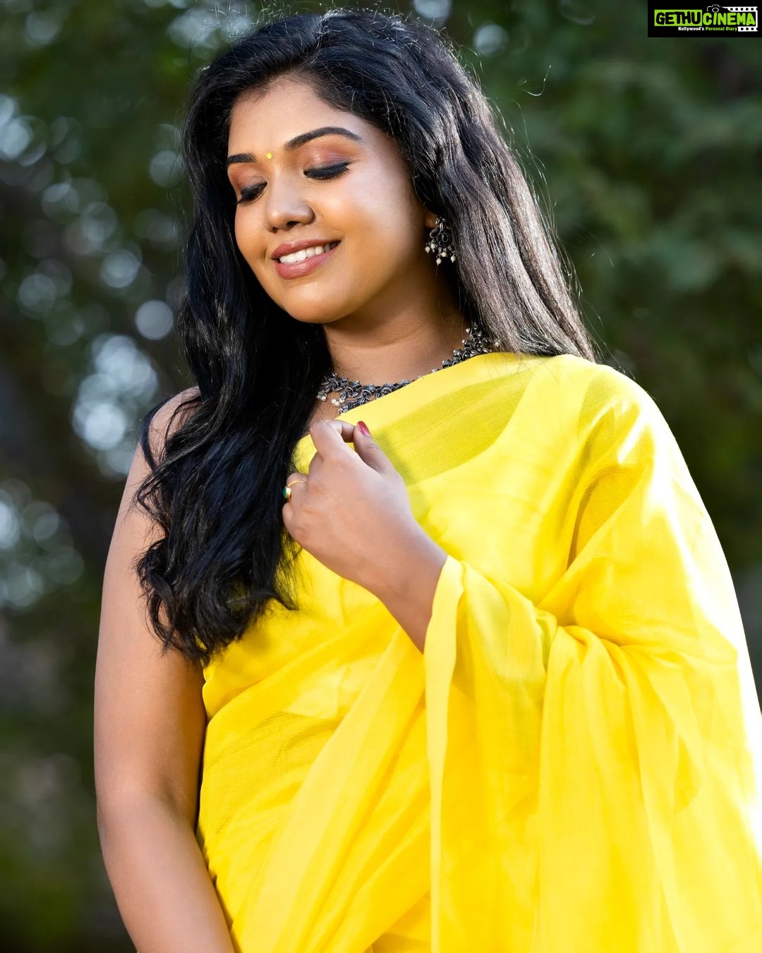 Riythvika Instagram - Saree : @mathugai_handlooms Lens : @timelesstalesphotography MUA : @sujitha_mua Hair : @raja_hairstylist Jewellery : @laksha_craze