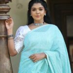 Riythvika Instagram - Saree : @mathugai_handlooms Lens : @timelesstalesphotography MUA : @sujitha_mua Hair : @raja_hairstylist Jewellery : @laksha_craze