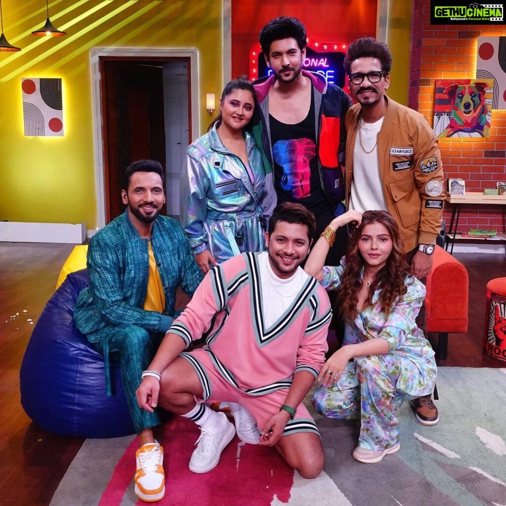 Rubina Dilaik Instagram - The FUN begins …. Watch us Tonight 10pm only on @colorstv