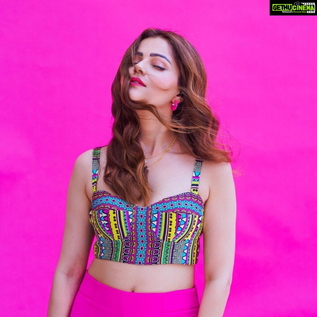 Rubina Dilaik Instagram - Barbie #vibes . . . . Shot by @smileplease_25 styled by @stylingbyvictor @sohail__mughal___ Top @iamkenferns Chains @azgaofficial Rings @aestheeetical Assisted by @styleby_antara @sanakhan.z