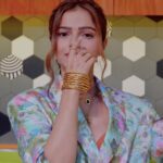 Rubina Dilaik Instagram - Casually’Dressed’ 😉 . . . Styled by - @stylingbyvictor @sohail__mughal___ Assisted by - @styleby_antara Bralette @erotissch_ Close chain rings @bri.jewellery Pendant @zevalry