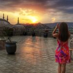 Rubina Dilaik Instagram – A Perfect Evening 🌸 Fairmont Jaipur