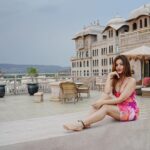 Rubina Dilaik Instagram - Travel far enough, you will meet yourself . . . . This beautiful castle @fairmontjaipurindia . . . @crosshairsindia